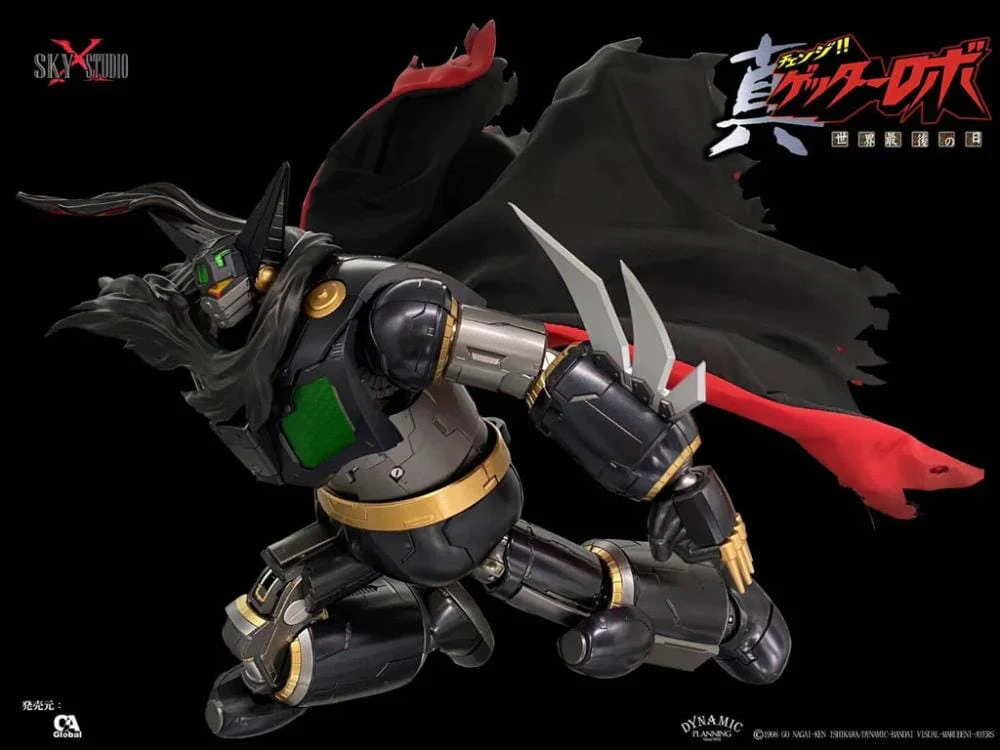 Getter Robo Armageddon SXD Chogokin Black Getter Figure - Image 7