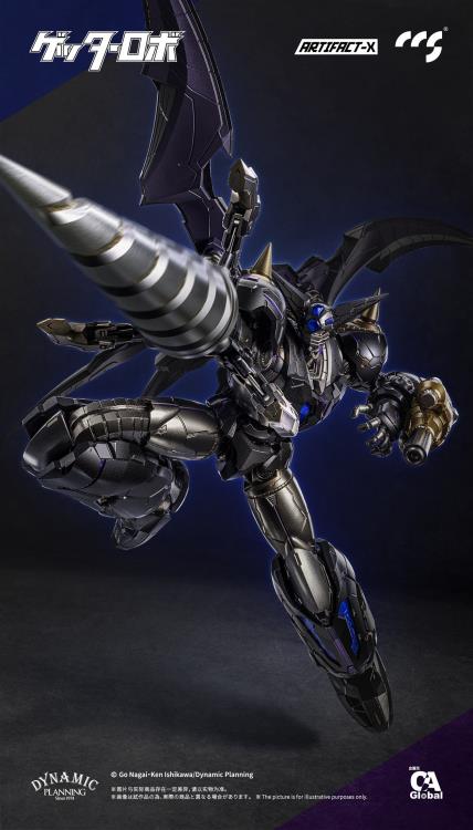 Getter Robo Daikessen! Artifact-X Black Getter Action Figure - Image 10