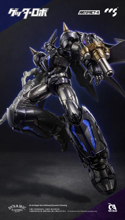 Getter Robo Daikessen! Artifact-X Black Getter Action Figure - Image 4