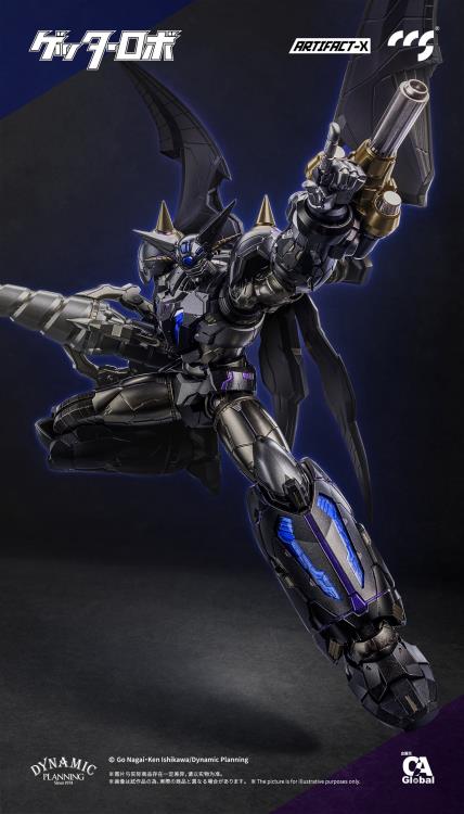 Getter Robo Daikessen! Artifact-X Black Getter Action Figure - Image 6