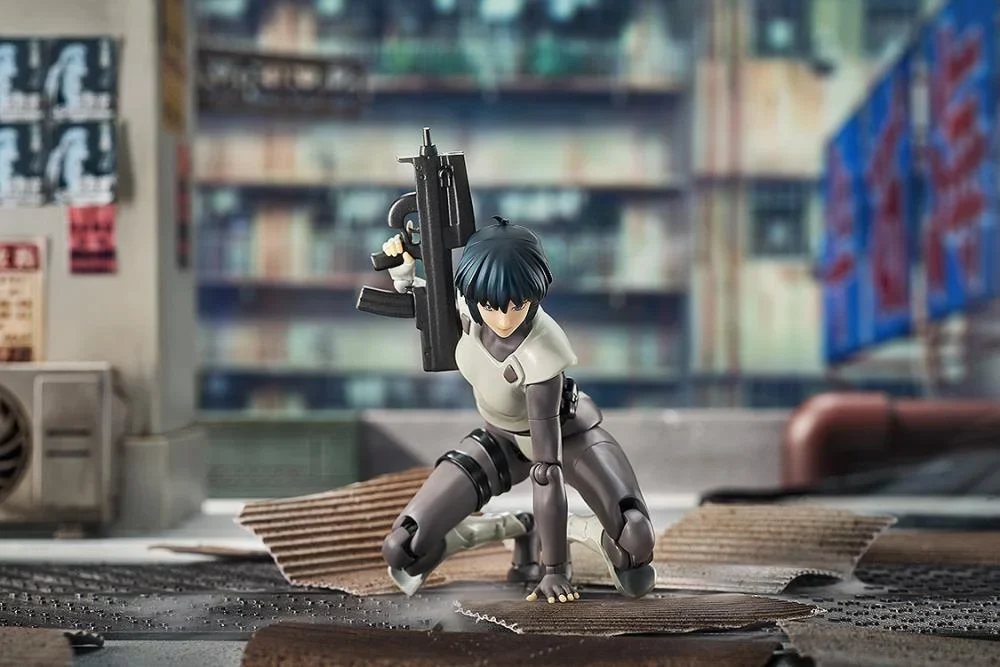 Ghost in the Shell Hyper Body Motoko Kusanagi (Simple Armored Suit Ver.) Action Figure - Image 5