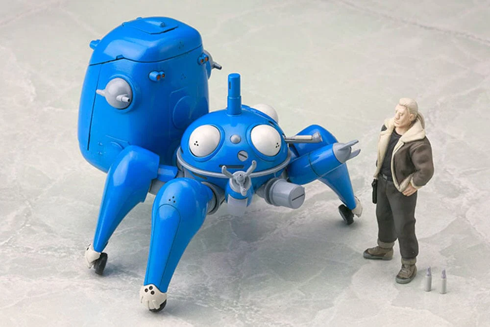 Ghost in the Shell S.A.C. Tachikoma with Motoko Kusanagi & Batou 1/35 Scale Model Kit (Reissue) - Image 13