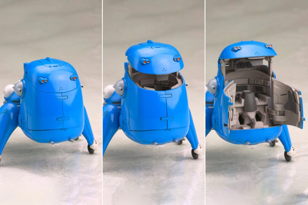 Ghost in the Shell S.A.C. Tachikoma with Motoko Kusanagi & Batou 1/35 Scale Model Kit (Reissue) - Image 7