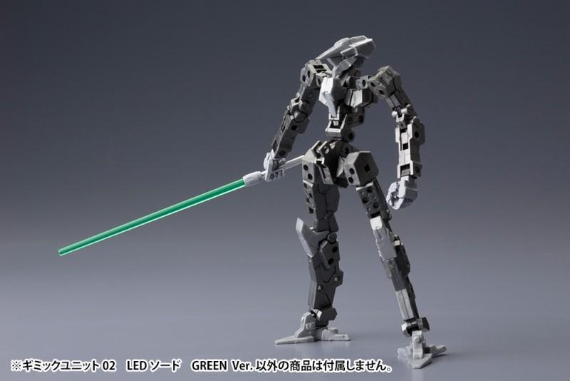 GIMMICK UNIT02 LED SWORD GREEN Ver. - Image 4