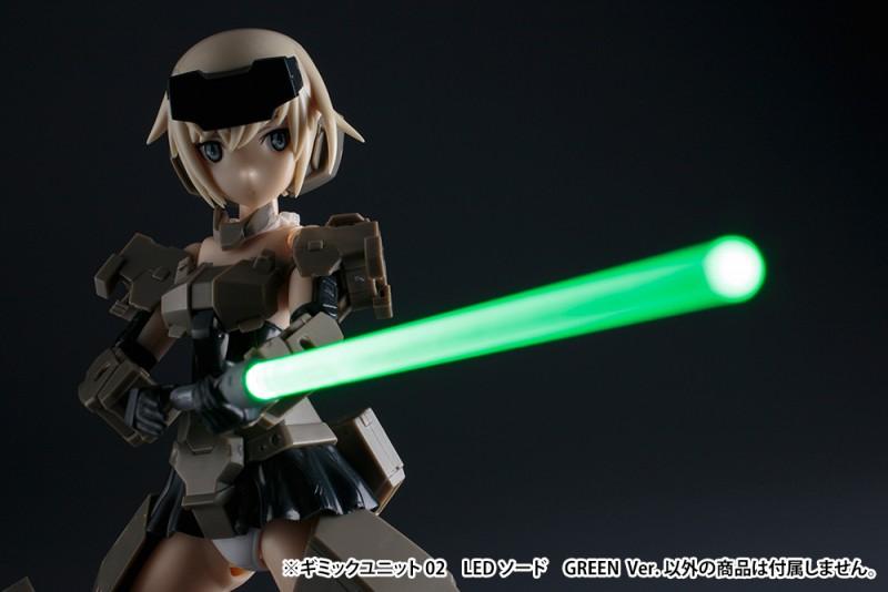 GIMMICK UNIT02 LED SWORD GREEN Ver. - Image 8