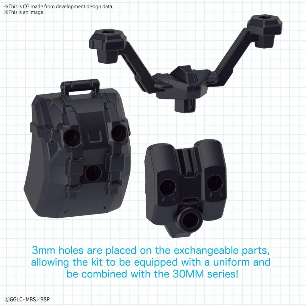 GIRL GUN LADY & 30MS (30 MINUTES SISTERS) COMPATIBLE OPTIONAL PARTS SET - Image 14