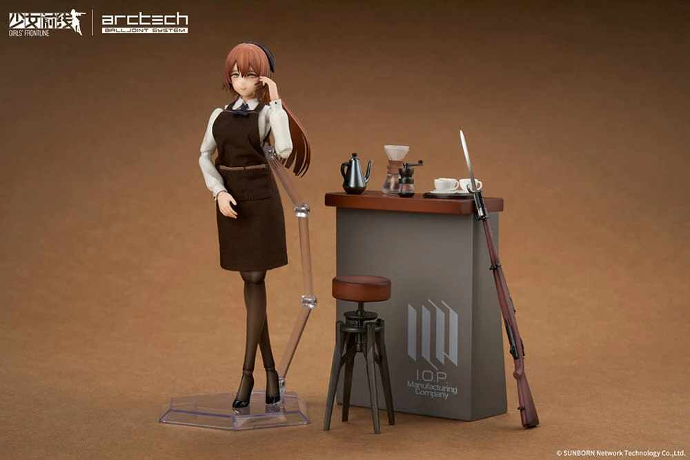 Girls' Frontline Apex Arctech Springfield (Aromatic Silence Ver.) 1/8 Scale Figure - Image 5