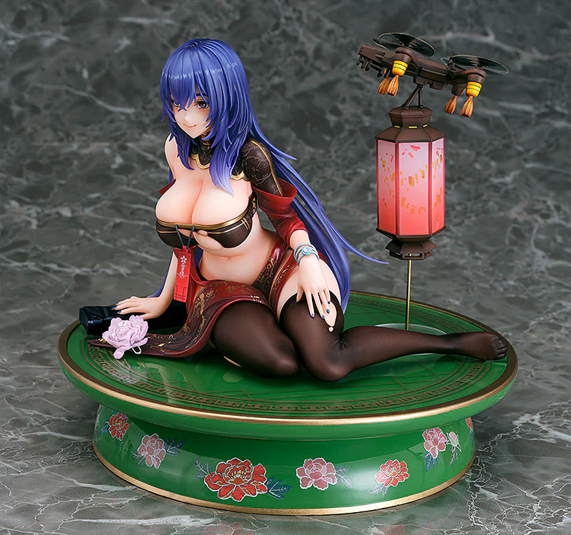 Girls' Frontline DP-12 Echeveria Lantern (Crimson) 1/6 Scale Figure - Image 3