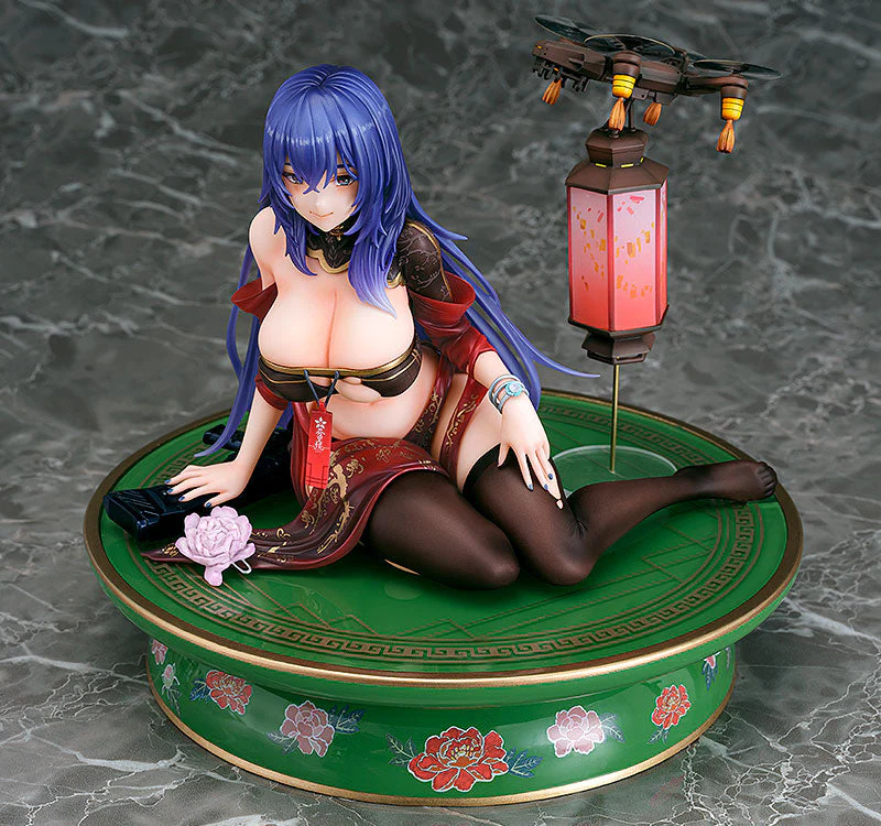 Girls' Frontline DP-12 Echeveria Lantern (Crimson) 1/6 Scale Figure - Image 5