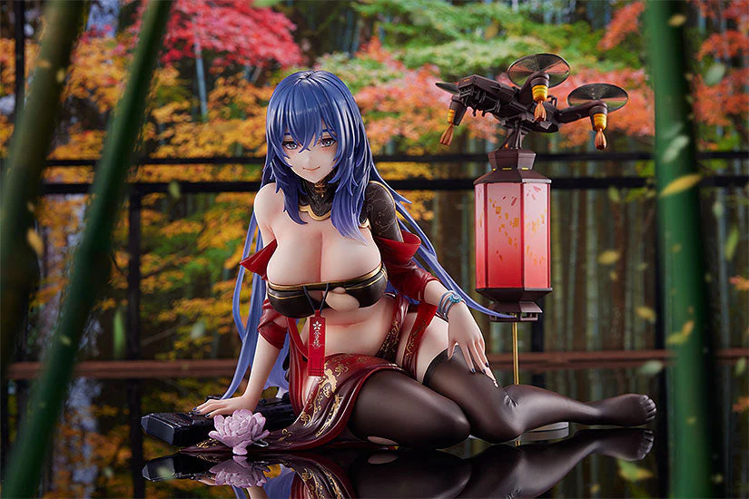 Girls' Frontline DP-12 Echeveria Lantern (Crimson) 1/6 Scale Figure - Image 7