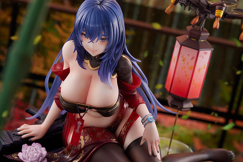 Girls' Frontline DP-12 Echeveria Lantern (Crimson) 1/6 Scale Figure - Image 8