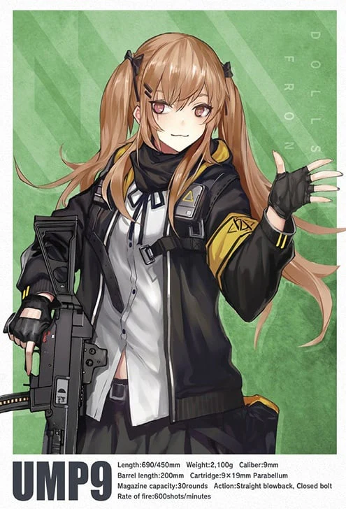 Girls' Frontline Little Armory LADF07 UMP9 1/12 Scale Accessory Set - Image 6