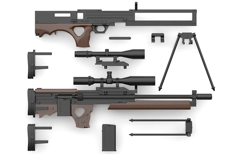 Girls' Frontline Little Armory LADF15 WA2000 1/12 Scale Accessory Set - Image 5