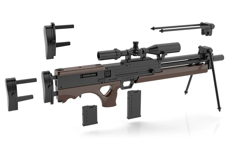 Girls' Frontline Little Armory LADF15 WA2000 1/12 Scale Accessory Set - Image 7