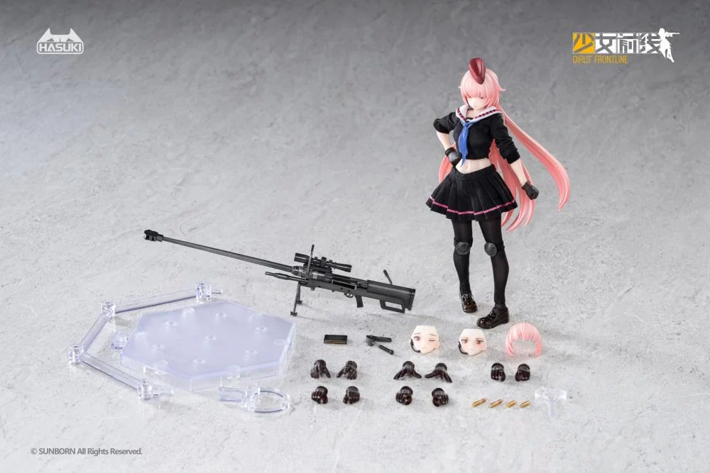 Girls' Frontline Pocket Art Series NTW-20 1/12 Scale Action Figure - Image 16