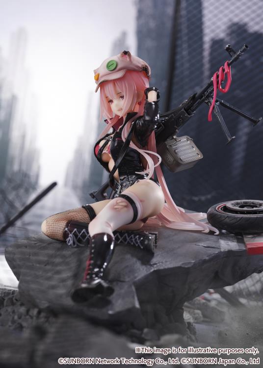 Girls' Frontline UKM-2000 Gale Lightning (Wounded Ver.) 1/7 Scale Shibuya Scramble Figure - Image 12