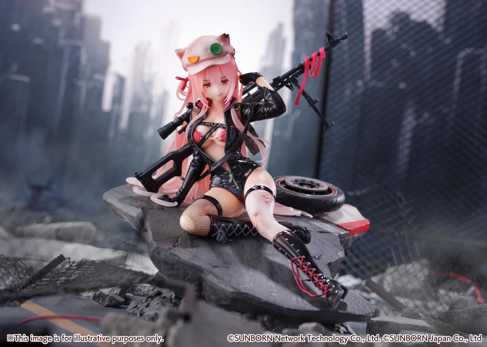 Girls' Frontline UKM-2000 Gale Lightning (Wounded Ver.) 1/7 Scale Shibuya Scramble Figure - Image 13