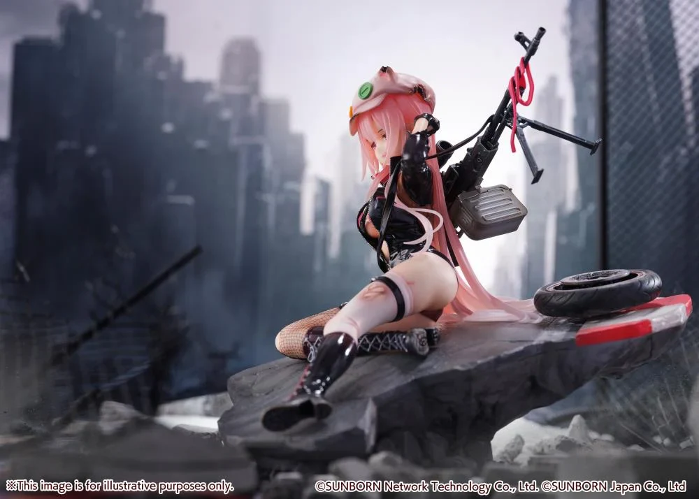 Girls' Frontline UKM-2000 Gale Lightning (Wounded Ver.) 1/7 Scale Shibuya Scramble Figure - Image 14