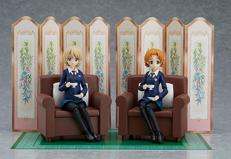 Girls und Panzer figma No.406 Darjeeling & Orange Pekoe Set - Image 2