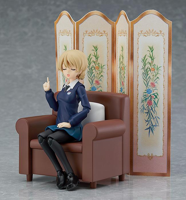 Girls und Panzer figma No.406 Darjeeling & Orange Pekoe Set - Image 6