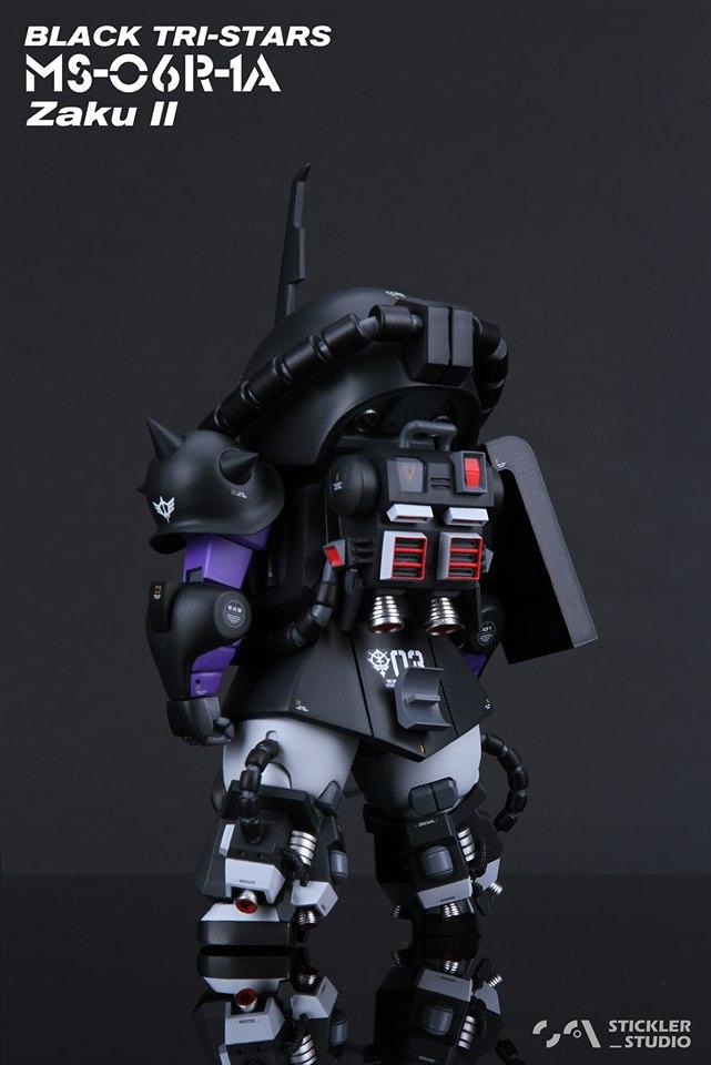 GK white model SD ZAKU high mobility Resin Kit - Image 3