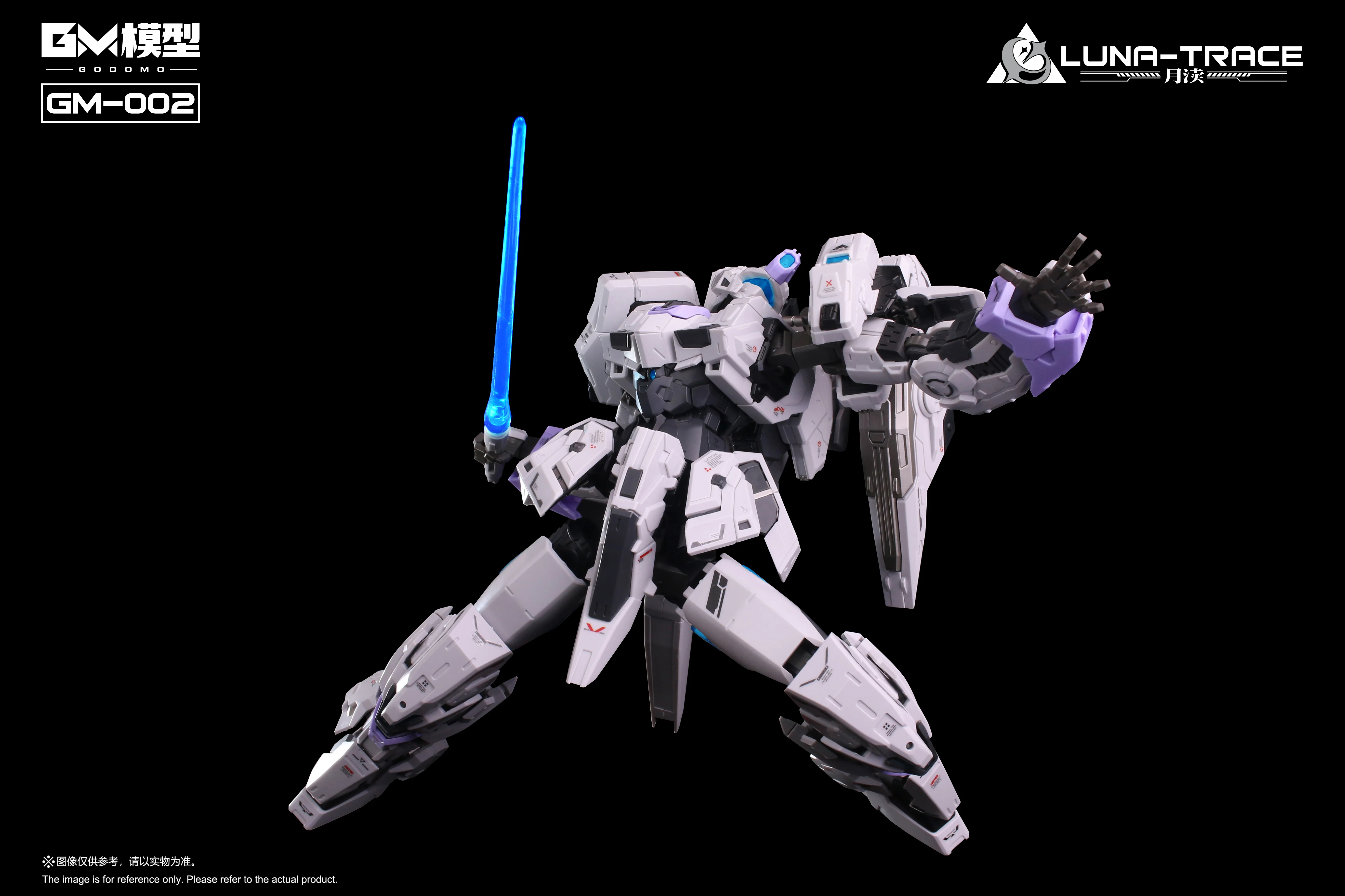 GM Models 02 Luna-Trace 1/100 Scale Model Kit - Image 4