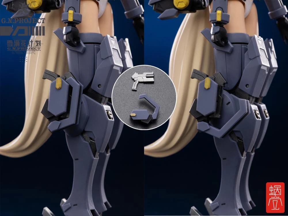 GN Project Vol.1 WOLF-001 (Wolf Armor Set) 1/12 Scale Figure - Image 18