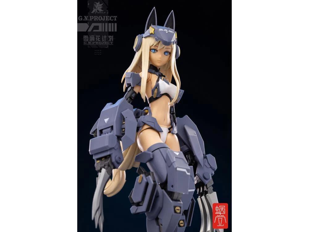 GN Project Vol.1 WOLF-001 (Wolf Armor Set) 1/12 Scale Figure - Image 3