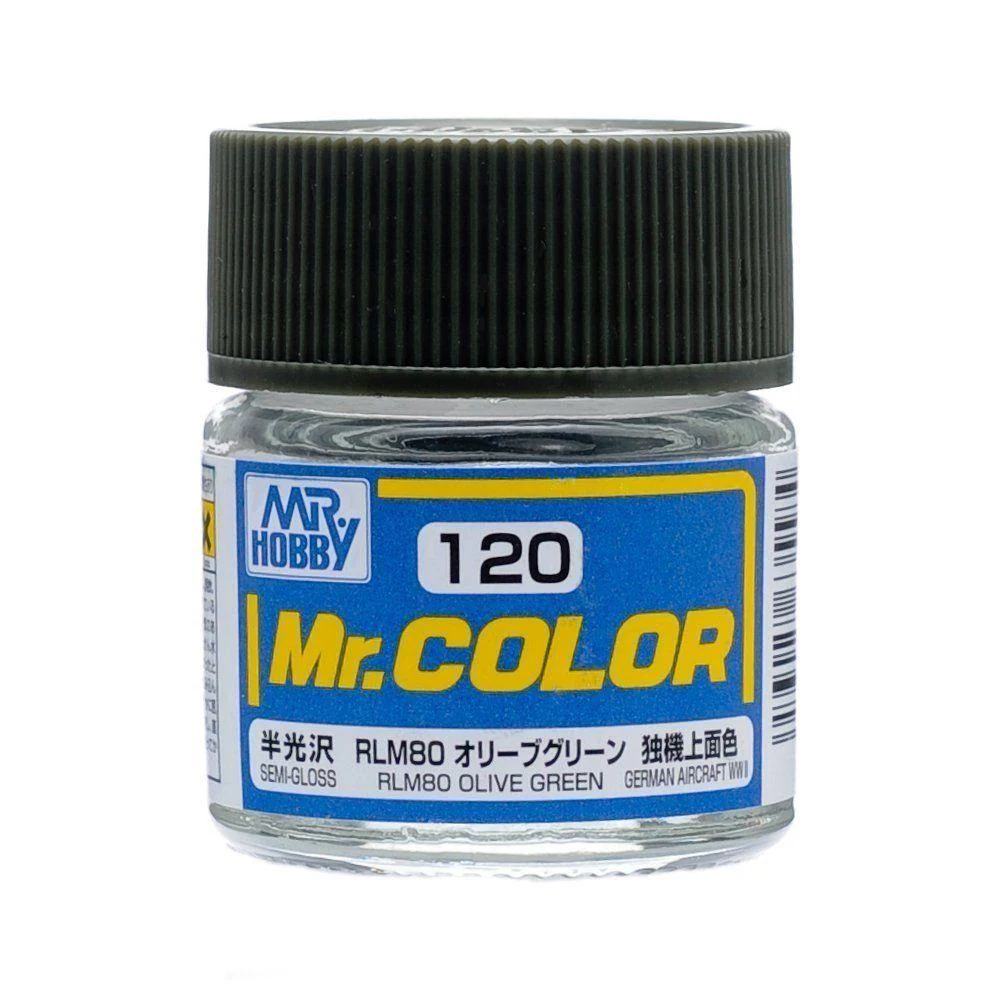GNZ-C120 Semi Gloss RLM80 Olive Green 10ml