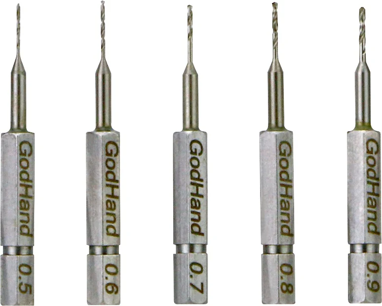 GodHand GH-DBQ-5A Quick Drill Bit 5-Piece Set (A) [Hex Base] - Image 2