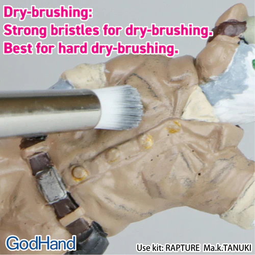 GodHand GH-EBRSP-SN-SET Brushwork Semi-PRO 4 Brushes Set - Image 10