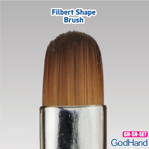 GodHand GH-EBRSP-SN-SET Brushwork Semi-PRO 4 Brushes Set - Image 12