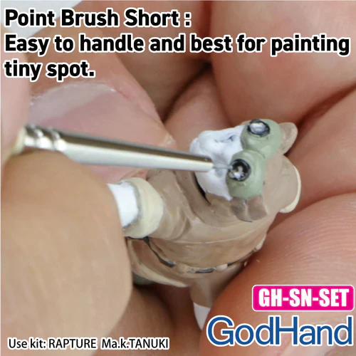 GodHand GH-EBRSP-SN-SET Brushwork Semi-PRO 4 Brushes Set - Image 7