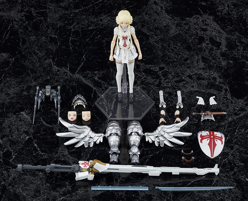 Godz Order PLAMAX Go-01 Godwing Celestial Knight Yuri Godbuster Model Kit - Image 7