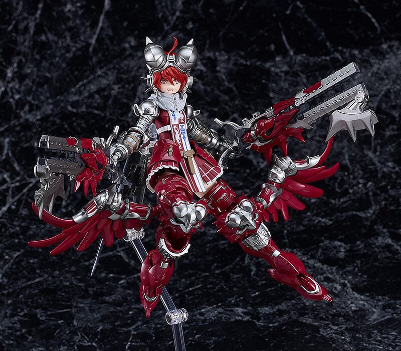 Godz Order PLAMAX GO-03 Godwing Dragon Knight Ren Firedragon Model Kit - Image 2