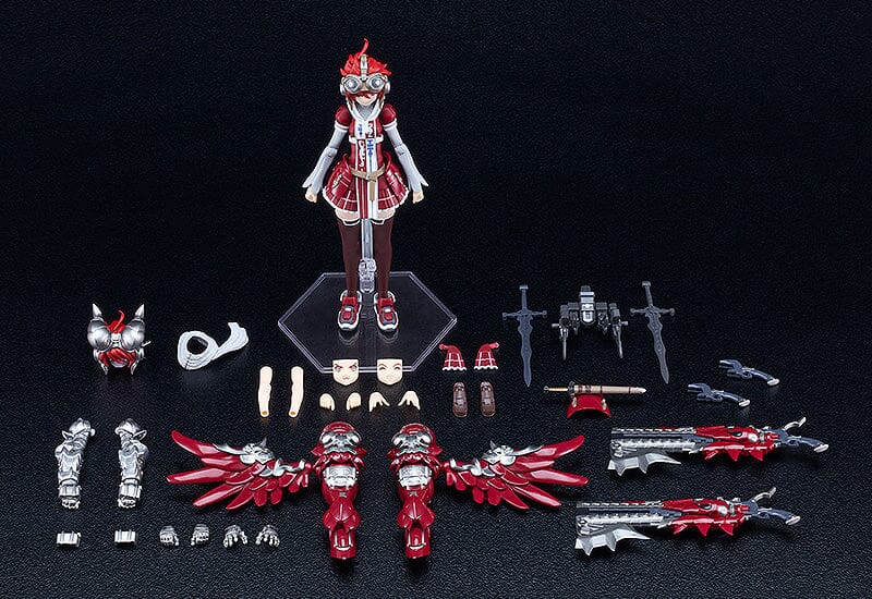 Godz Order PLAMAX GO-03 Godwing Dragon Knight Ren Firedragon Model Kit - Image 8