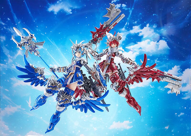 Godz Order PLAMAX GO-04 Godwing Dragon Knight Himari Bahamut Model Kit - Image 12