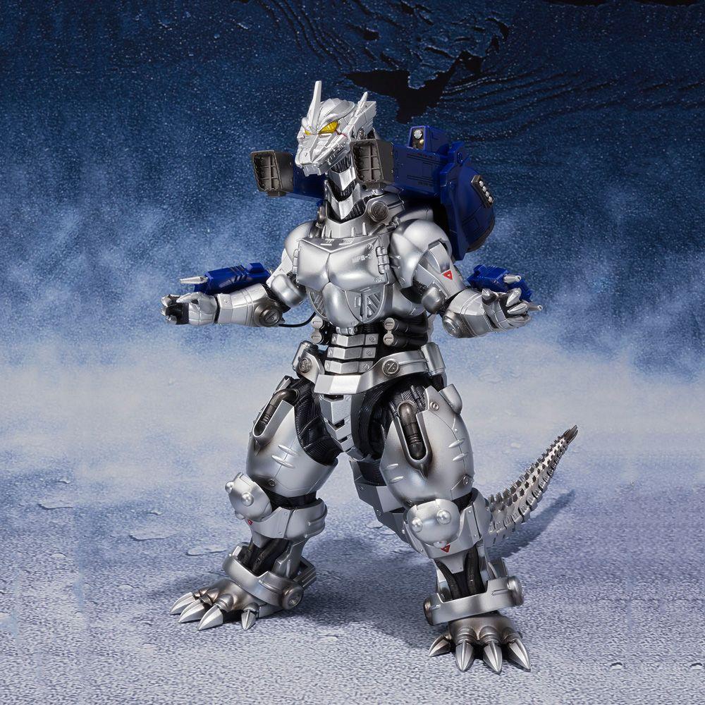 Godzilla 2003 S.H. Monsterarts MFS-3 Mechagodzilla Type-3 Kiryu Action Figure [Shinagawa Final Battle Version] - Image 6
