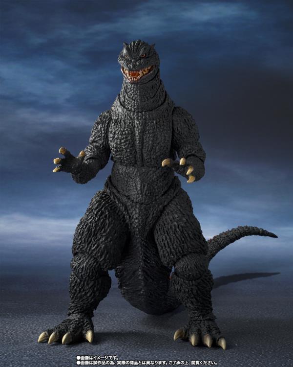 Godzilla Final Wars (2004) S.H.MonsterArts Godzilla (Heat Ray Ver. Vs. New Gotengo) Action Figure - Image 2