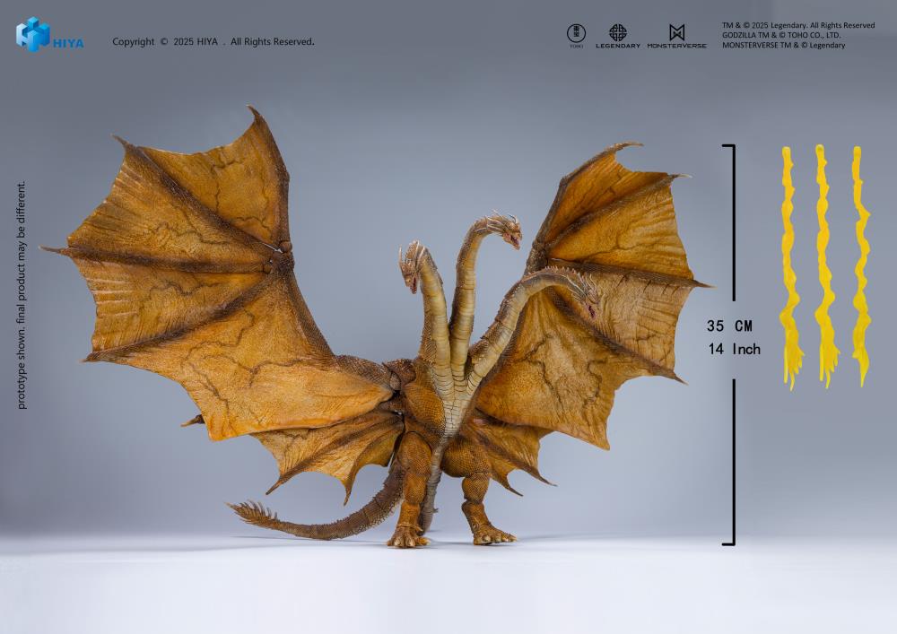 Godzilla King of the Monsters King Ghidorah 2.0 PX Previews Exclusive Action Figure - Image 16