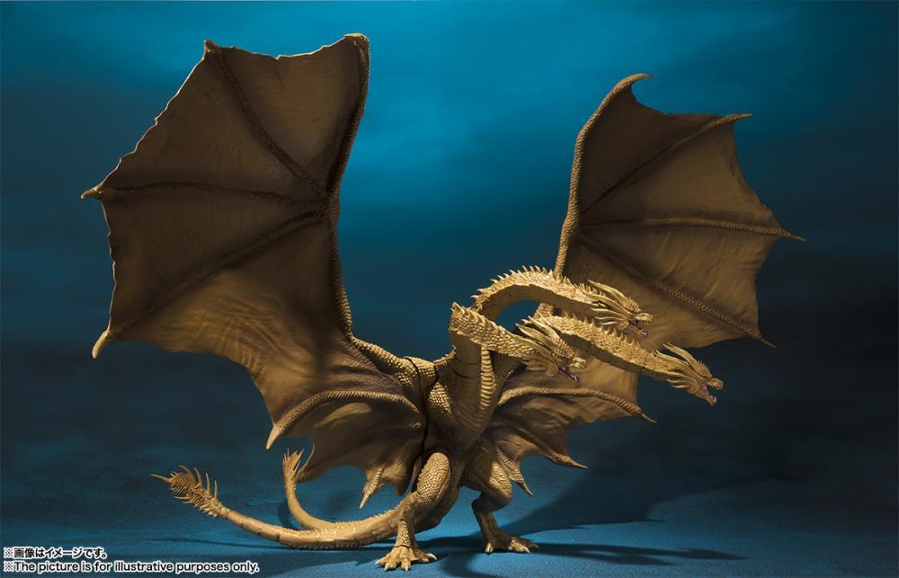 Godzilla: King of the Monsters S.H.MonsterArts King Ghidorah - Image 5