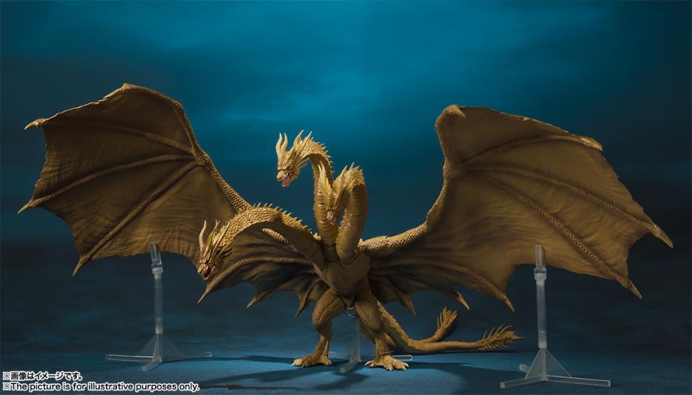 Godzilla: King of the Monsters S.H.MonsterArts King Ghidorah - Image 6