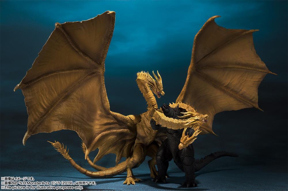 Godzilla: King of the Monsters S.H.MonsterArts King Ghidorah - Image 7
