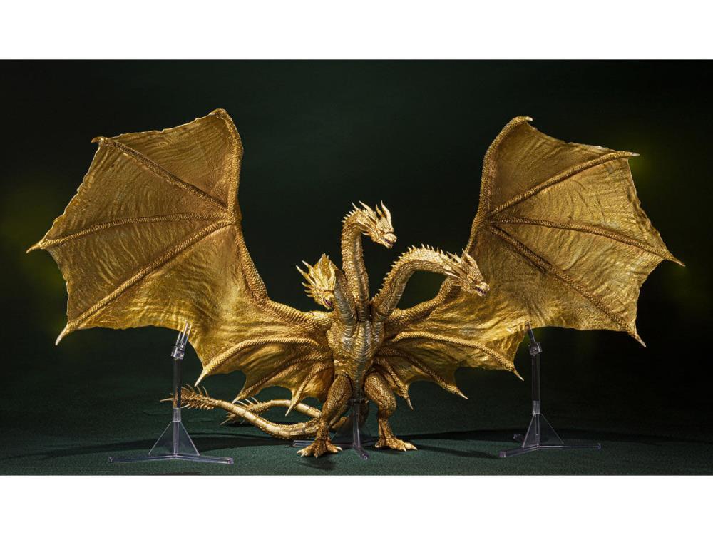 Godzilla: King of the Monsters S.H.MonsterArts King Ghidorah (Special Color Version) - Image 3
