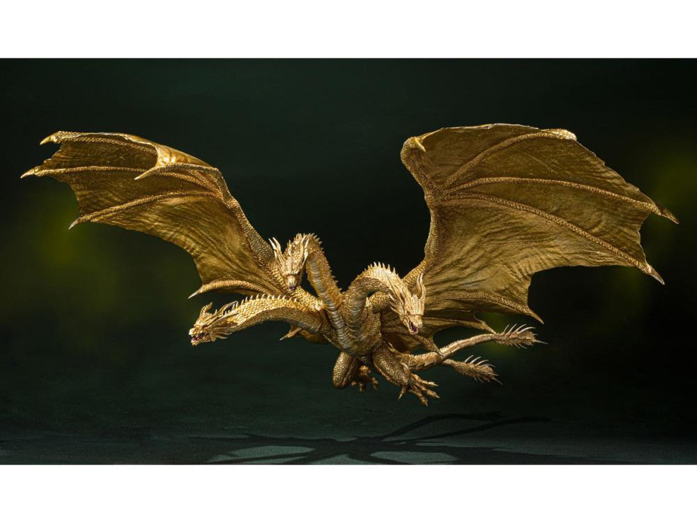 Godzilla: King of the Monsters S.H.MonsterArts King Ghidorah (Special Color Version) - Image 5