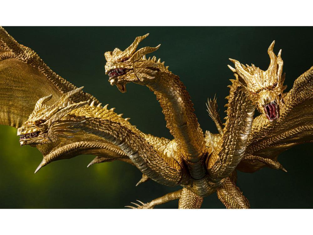 Godzilla: King of the Monsters S.H.MonsterArts King Ghidorah (Special Color Version) - Image 7