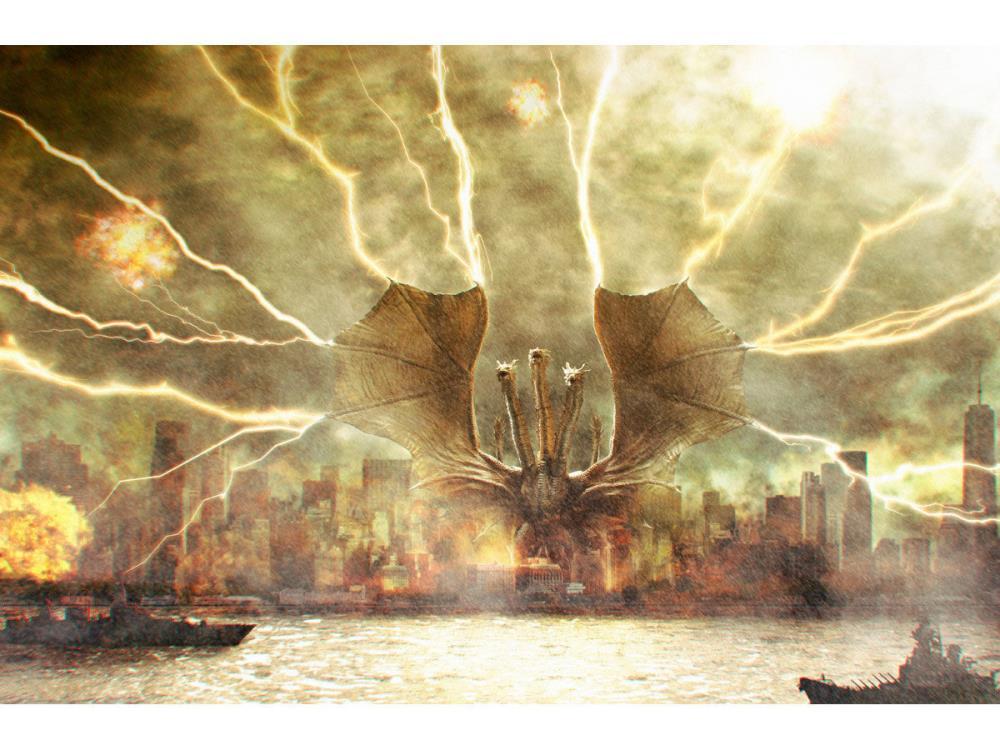 Godzilla: King of the Monsters S.H.MonsterArts King Ghidorah (Special Color Version) - Image 8