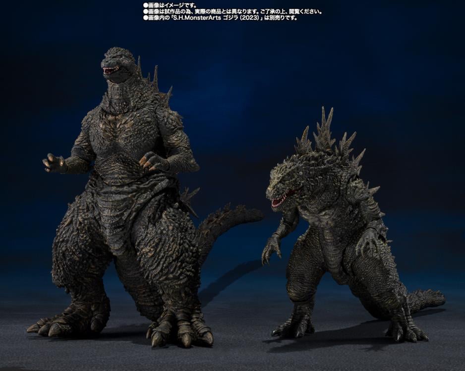 Godzilla Minus One S.H.MonsterArts Godzilla (The Odo Island Monster) Action Figure - Image 9