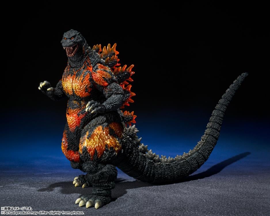 Godzilla vs. Destoroyah S.H.MonsterArts Godzilla (70th Anniversary Special Ver.) Action Figure - Image 3