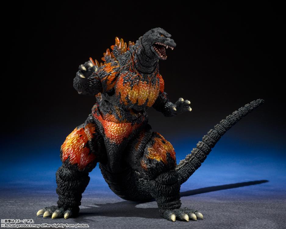 Godzilla vs. Destoroyah S.H.MonsterArts Godzilla (70th Anniversary Special Ver.) Action Figure - Image 5